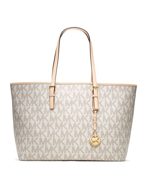 michael kors mini book bags|Michael Kors white tote bag.